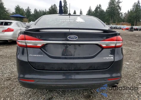 2017 Ford Fusion Se Hybrid z USA, uszkodzony, nr VIN 3FA6P0LU2HR285869